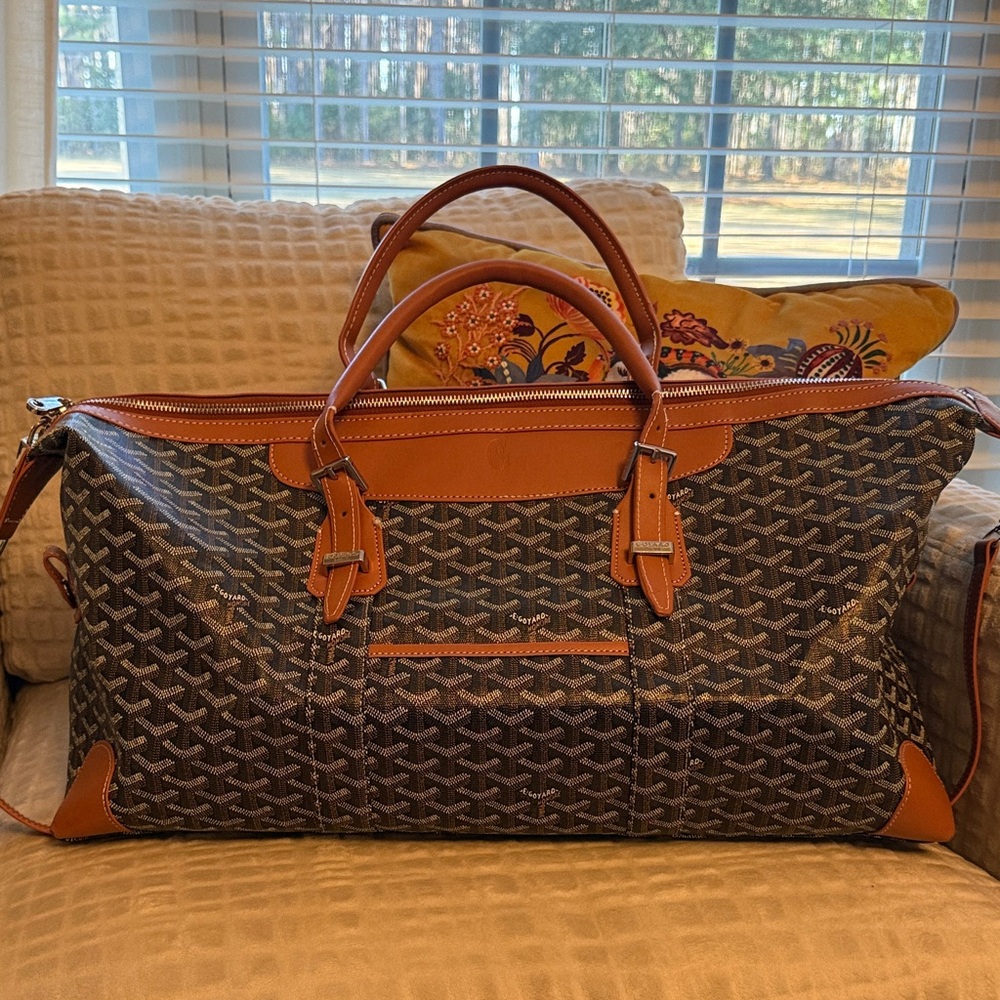 Stylish Brown and Black Men's Bag